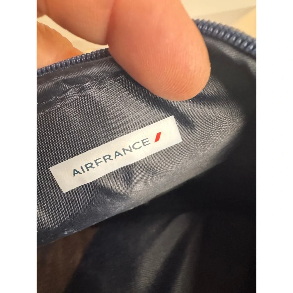 Air France First Class‎ Zippered Travel Cosmetic Pouch